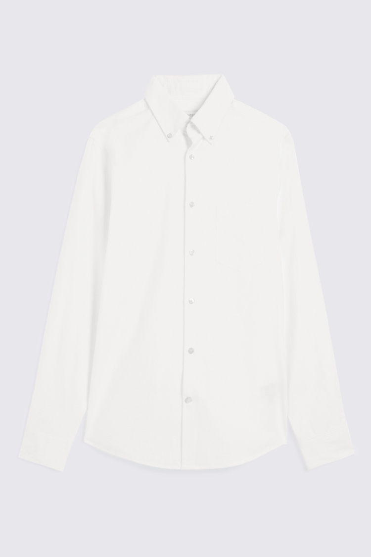 White Washed Oxford Shirt
